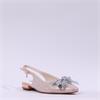 Una Healy Foolish Slingback Bow Tie Pump - Rose Gold Sparkle